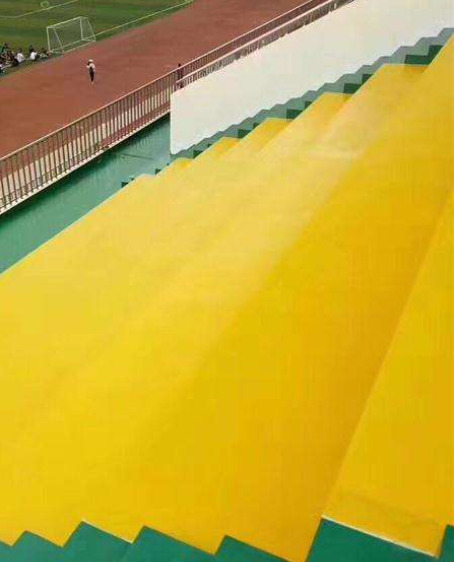 济源球场台阶翻新修补改造